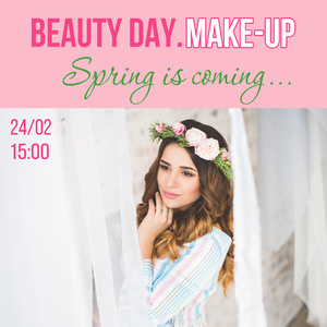 BEAUTY DAY. MAKE-UP SPRING